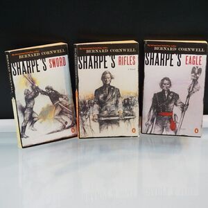 Sharpe's Rifles Sharpe's Sword Sharpe's Eagle 3 Bernard Cornwell Paperback Books